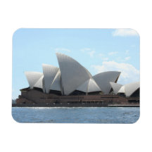 Aimant fexible d'operahouse de Sydney Magnets Rectangulaires