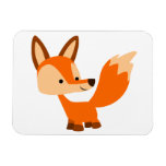 Aimant flexible de Fox de bande dessinée amicale m magnets