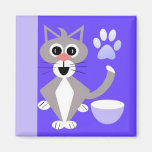 Aimant heureux de chat