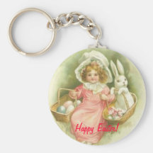 Aimant heureux de Pâques Porte-clefs