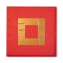 aimant magnet frigo rouge moderne design unique