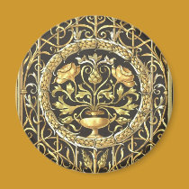 Aimant royal et d'or aimants