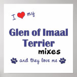 Aimez ma gorge d'affiche de mélanges d'Imaal Terri