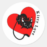 Aimez votre Kitty Autocollant