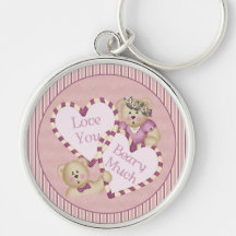 Aimez-vous Beary beaucoup de Keychain Porte-clef