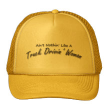 Ain't Nothin'  Like A Truck Drivin Woman Mesh Cap Hat