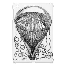 Air Balloon Jellyfish Steampunk Aircraft iPad Mini iPad Mini Cases