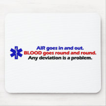 Air/Blood Mouse Pad