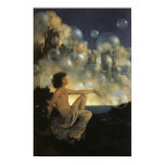 Air Castles, Maxfield Parrish Fine Vintage posters