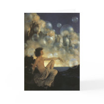 Air Castles, Maxfield Parrish Greeting Cards