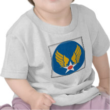 Air Corps Military Emblem Tshirts