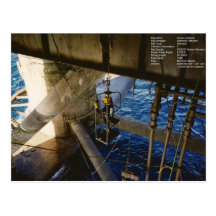 "Air Dive" Postcard