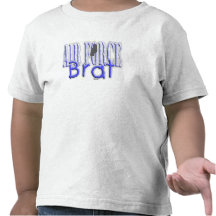 Air Force Brat blue Tee Shirts