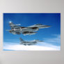 Air Force F-16's Poster