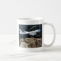Air Force One over Mount Rushmore Mug