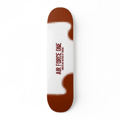 Air Force One Custom Skateboard by anoc357