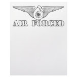 Air Forced Personalized Letterhead