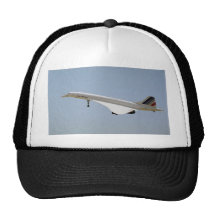 Air France Concorde, landing, Sacramento Airport, Hats