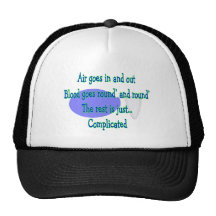 Air Goes and Out...The Rest is Complicated Trucker Hats