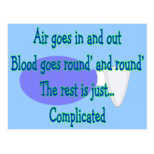 Air Goes and Out...The Rest is Complicated Post Cards