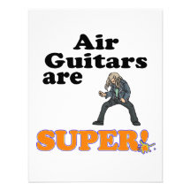 air guitars are super custom invitations