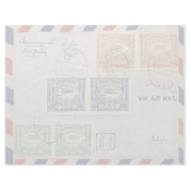 Air Mail Envelope Letterhead