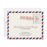 Air Mail Save The Date Announcement