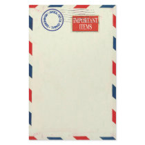 air mail stationery