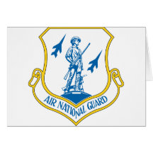 Air National Guard Greeting Cards