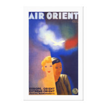 Air Orient Stretched Canvas Prints