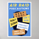 Air Raid Precautions -- WW2 Posters
