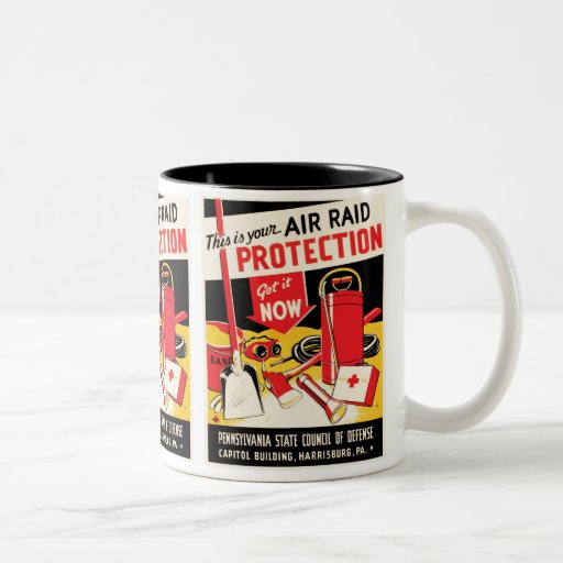 Air Raid Protection Mug