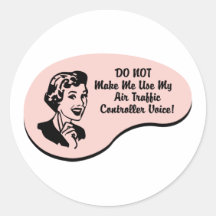 Air Traffic Controller Voice Stickers