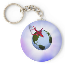 Air Travel Keychain