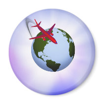 Air Travel Magnet