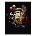 Airborne Marine Corps Parachute Skull by Al Rio photography
