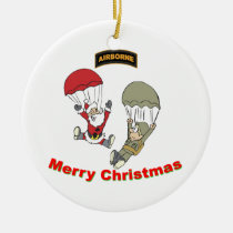 Airborne Santa II ornaments
