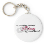 Airborne Sweetheart Keychains