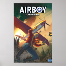 Airboy: Deadeye #1 Cover Poster