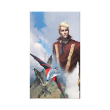 Airboy: Deadeye #2 Cover Stretched Canvas Print