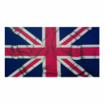 Airbrushed Flag Sculpture by Flux Photo Cutout