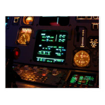 Airbus Cockpit Detail postcards