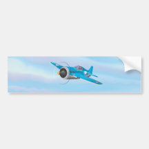 Aircraft Bumper Stickers