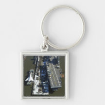 Aircraft Carrier Intrepid New York city Key Chains