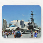 Aircraft Carrier Ship Mousepad