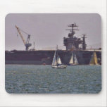 Aircraft Carriers Boats Ships Mousepads