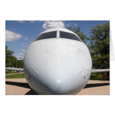 Aircraft Nose 1 Card by MDKgraphics