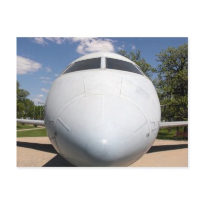 Aircraft Nose 1 Postcard by MDKgraphics
