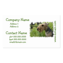 Airedale Business Cards
