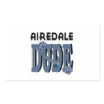 Airedale DUDE Rectangular Stickers